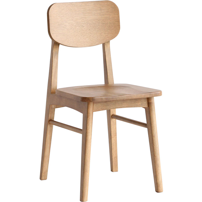 木製だけど柔らかさを感じられる座り心地のチェア 書斎やダイニングに 板座チェア 木の椅子 インテリア ディスプレイ用品通販 マイテンポ